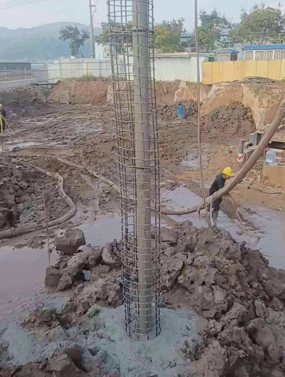 洛阳涧西区长螺旋钻孔压灌桩